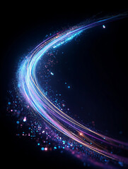 Minimal Curved Speed Light 