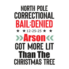 north pole correctional bail;denied 12-25-25 arson got more lit than the christmas tree