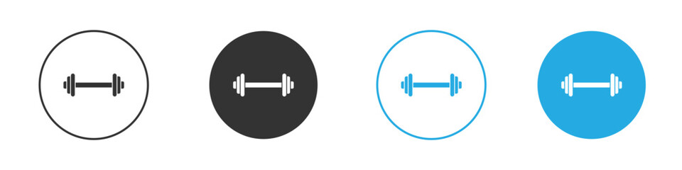 Gym icon. simple illustration graphic doodle black design