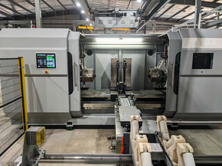 Industry 4.0 CNC Welding Machine for Cylinder Pipe and End Cap Automation in Smart Factory