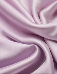 Macro Close-Up of Soft Pastel Silk Folds