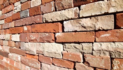 Obraz premium Aged brick wall, various colors