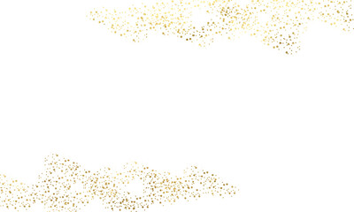 Gold confetti, Golden Abstract shiny gold glitter design element. Festive background with gold glitter and confetti for celebration with glowing golden particles,Spray Gold Foil, gold splatter PNG.