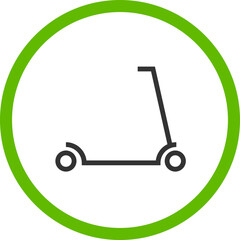 Scooter allowed icon