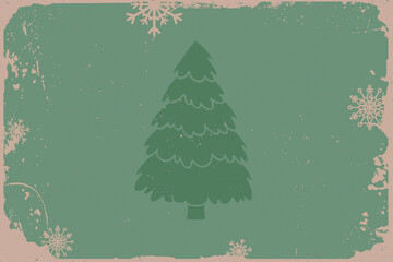  Vintage Christmas Cards, Background, 