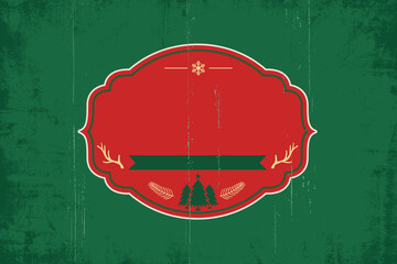  Vintage Christmas Cards, Background, 