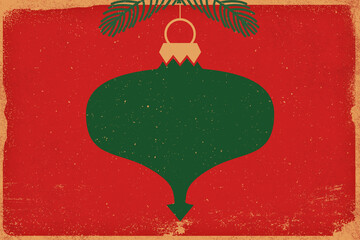  Vintage Christmas Cards, Background, 