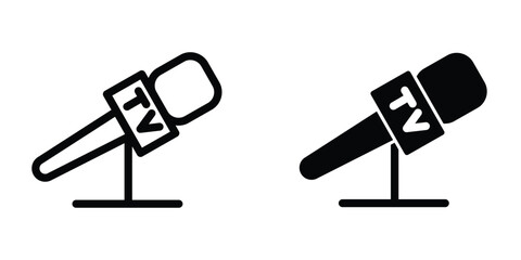 Mic icon design template