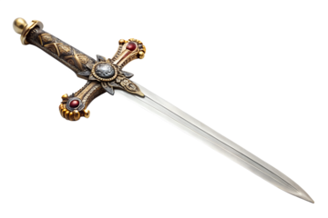 Ancient Sword – Isolated On Transparent Background