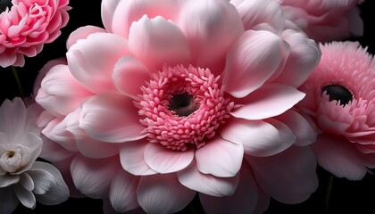 adorable pink black and white hd wallpaper