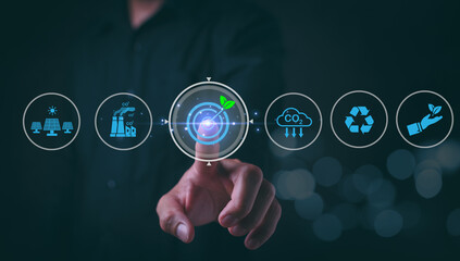 Promoting green energy and sustainability a modern approach to environmental conservation through eco-friendly technology and carbon footprint reduction