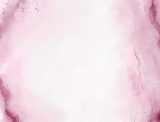 Fototapeta premium Hand Drawn Timeless Abstract Romantic Elegant Pink Purple Watercolour Brushstrokes Horizontal Background for Invitation Design and Greeting Cards