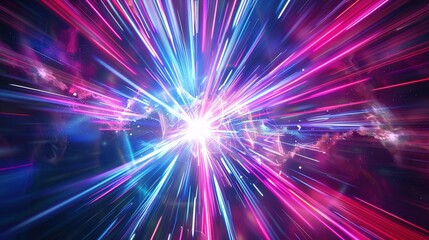 Naklejka premium Cosmic Radiation: Origins, Types, and Impacts on Space Missions, Astronaut Health, and Earth’s Atmospheric Shielding – Exploring Detection and Mitigation Strategies