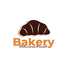 Bakery logo template design white background. Bread logo vector illustration
