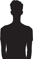 silhouette of a woman