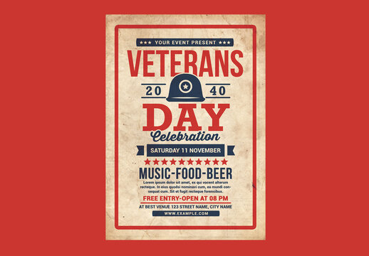 Veterans Day Flyer