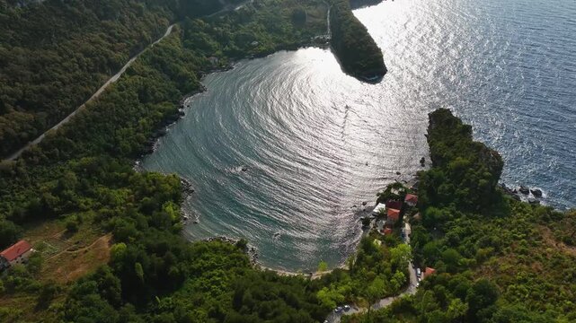 Beautiful landscape of Gideros Bay - Cide, Kastamonu, Turkey