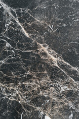 black and white marble texture, abstract pattern, background, copy space