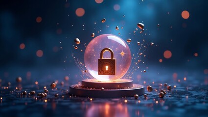 Secure Data with Digital Lock, and Sphere.