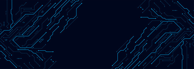 vector futuristic circuit board , Electronic motherboard , Communication and engineering concept , Hi-tech digital technology concept