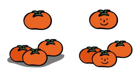 persimmons