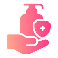 self protection gradient icon