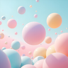 background with balloons