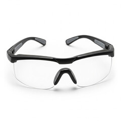 Protective glasses isolated on white