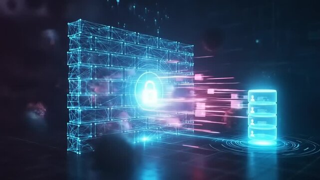 Secure Data Network with Digital Wall.