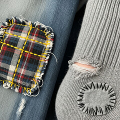 Clothing Repairs and Patches Holey Socks