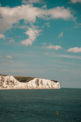 Fototapeta premium White cliffs of Dover, British Isles, UK English Channel