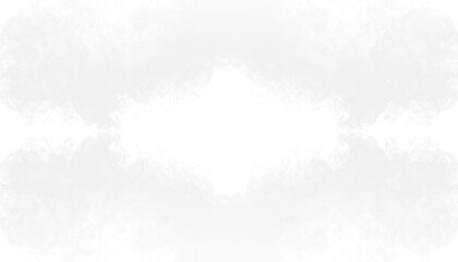 PNG of white smoke forming airy frame with soft inner glow, isolated transparent vapor with gentle flowing edges, perfect for decorative design, dreamy visuals, abstract art, and digital graphics.