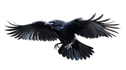 Raven in Flight