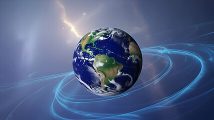 Fototapeta premium planet earth in space