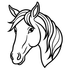 Minimal Horse Head Vector