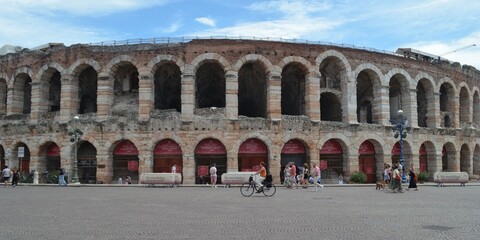 Roman amphitheatre, Arena in Verona