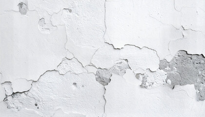 Obraz premium White spoiled wall texture