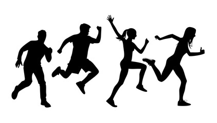 Couple dancing silhouette black romantic