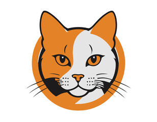 American Wirehair Cat Head Vector Art, Intricate Powerful and Ready for Print or Web, Sharp Details. Strong Identity. Timeless Design, Symbolize Strength, Courage 