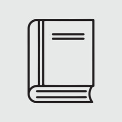 book icon vector illustration
