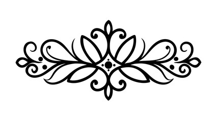 Intricate Floral Earring Silhouette jewelry