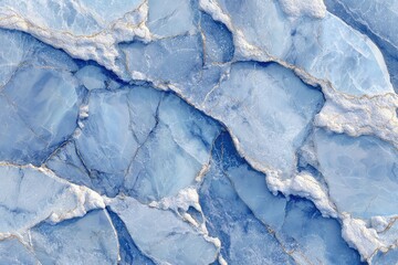 Azure fractured stone texture