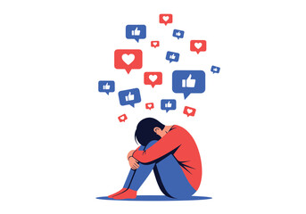 Understanding the psychological impact of social media on mental well-being and social isolation