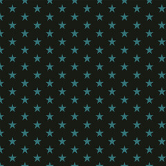 Seamless Star Pattern Background in Multicolor &ndash; Modern Repeating Geometric Star Design for Wallpaper, Fabric, Textile Prints, Scrapbook, Wrapping Paper, and Digital Graphic Templates