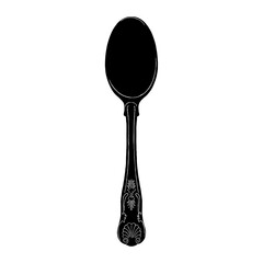 Black shadow, spoon