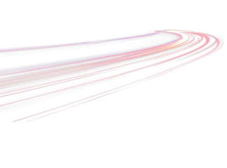 Neon spiral swirl glowing twirl vortex energy lines with bright blue wave transparent background, futuristic sparkle effect png vector design