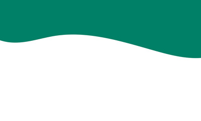 Green abstract wave background shape design for banners, posters, flyers, website headers, and modern graphic layouts