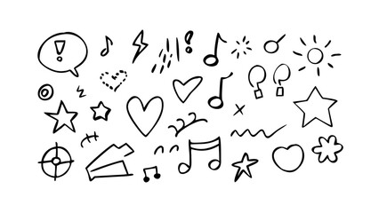 Hand drawn doodle of a smiling sun with rays vector