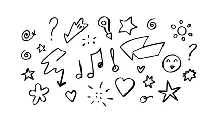 Hand drawn doodle of a coffee cup with steam beverage