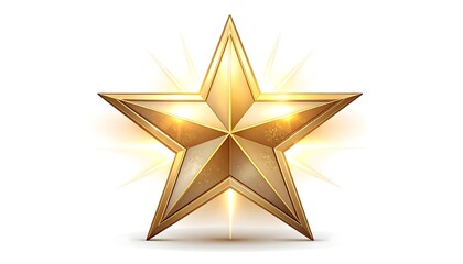 Fototapeta premium Golden starburst graphic
